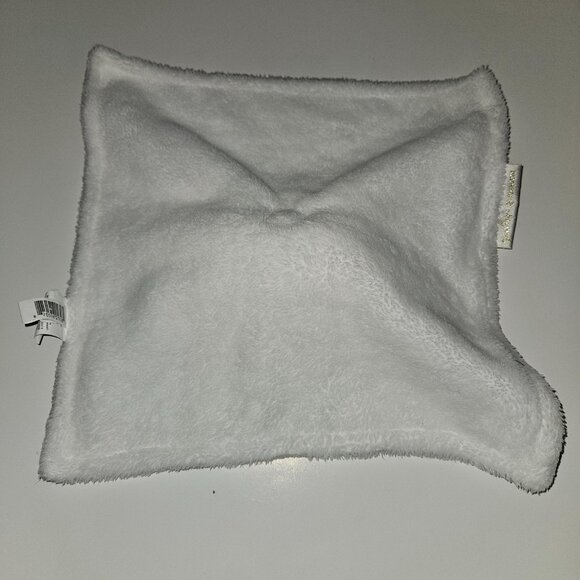 Blankets & Beyond Gray White Teddy Bear Lovey Fleece Plush Baby Toy Polka Dots - Picture 8 of 10